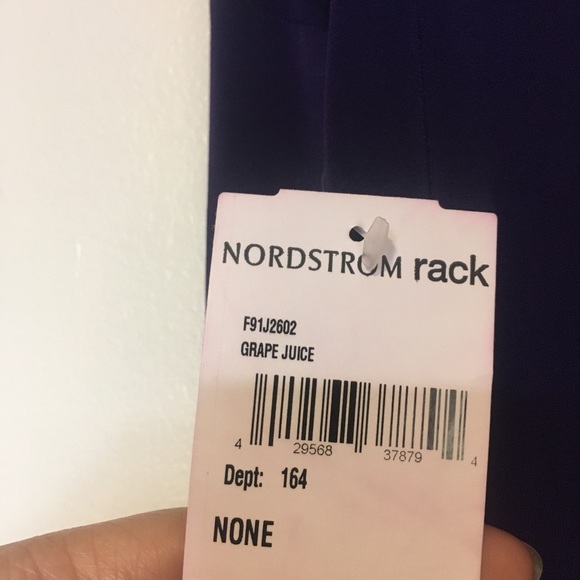 NWT Tahari Deep Purple Long Dress - Picture 9 of 12